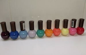 Лаки для ногтей 10 разных цветов Innisfree