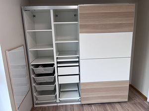 IKEA PAX garderoob 200x200x63 cm (4 foto / 7)