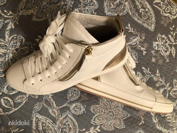 Кожаные ботинки Gabor на молнии, размер 38. (фото #2)