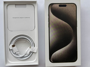 iPhone 15 Pro Max 256GB Natural Titanium (3 foto / 3)