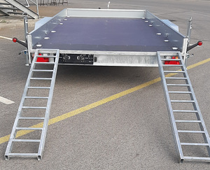 MÜÜA UUS AUTOTREILER 2*4 M PIDURITEGA KANDEJÕUGA 2000KG (2 foto / 4)