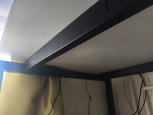 Suur laud, võimsa raamiga, reguleeriva kõrgusega 160*80 cm (3 foto / 5)