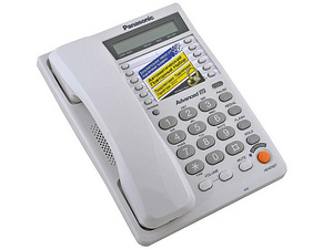 Panasonic KX-TS2362RUW lauatelefon koos automaatvastajaga