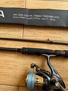 SPINNING RAZOR NAZURA + Ryobi Ecusima Pro LT4000S (3 foto / 3)