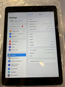 Apple iPad 6gen 9.7 2018 WiFi 32GB Space Gray (б/у)