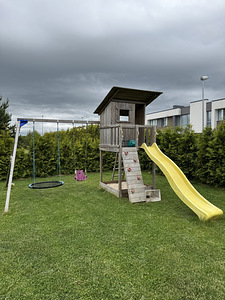 Laste Mänguväljak + kiigemoodul + ronimissein + liiumägi (1 foto / 1)