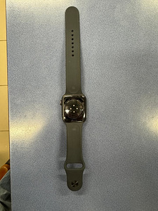 Apple Watch Series 7 Cellular 4G, 45mm Black Stainless Steel (1 foto / 3)