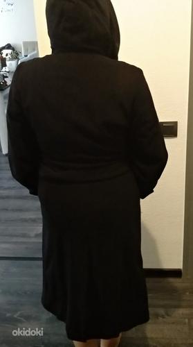 Женское шерстяное пальто с капюшоном Hansmark, размер 46 (фото #1)