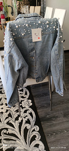 Teksajakk, l / xl, uus (4 foto / 4)