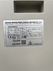 Õhk-vesi soojuspump Daikin Altherma 3 – 6KW (2 foto / 3)
