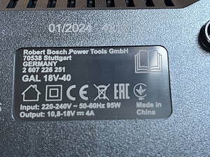 BOSCH Pro akulaadija + Aku ProCORE 18V 4,0 Ah komplekt (3 foto / 5)