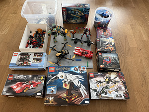 8 Lego komplektid +alus (1 foto / 10)
