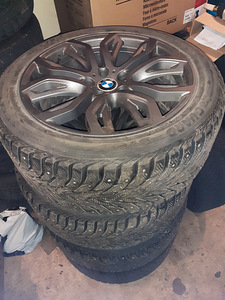 BMW Style 375 20" 5X120 X5 X6 + talverehvid 275/45R20 (4 foto / 4)