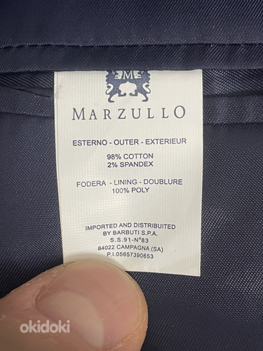 Meeste itaalia ülikond (jakk + püksid) (foto #4)