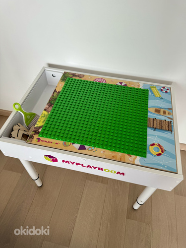 Световой стол-песочница игровой стол Lego Duplo (фото #1)
