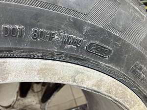 19" литые диски 5x130 с шинами 255/55-19 (3 фото из 8)