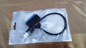 USB ADAPTER SSD VÕI HDD ÜHENDAMISEKS (1 foto / 4)