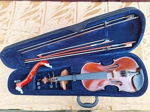 VIIUL Rothenberg 4/4 STRADIVARIUS Replica 1732 ja Pernambuco (8 foto / 10)