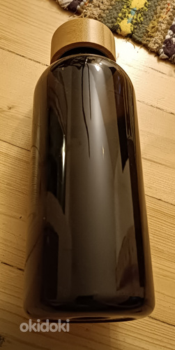 Бутылка для питья НОВИНКА! Многоразовый, с темным стеклом. (фото #1)
