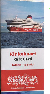 Viking Line kinkekaart Tallinn - Helsingi - Tallinn 2inimest