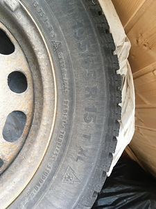 Шипованные шины и диски Continental MS 195/65 R15 (3 фото из 5)