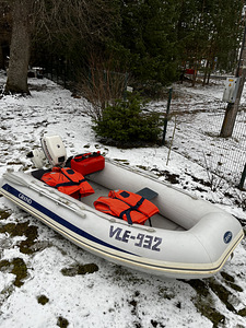Pvc kummipaat + mootor (2 foto / 7)