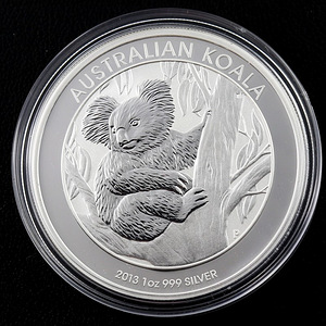 1 oz Austraalia Koala hõbemünt 2013