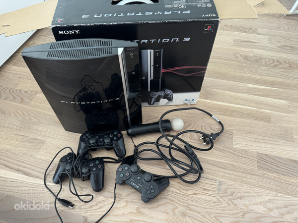 PlayStation 3 500gb + mängud (foto #2)