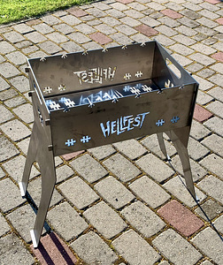 Uudised! Klassikalised kokkupandavad mangalid uute tarvikute (2 foto / 10)