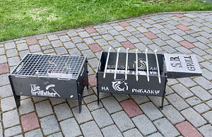 Uudised! Klassikalised kokkupandavad mangalid uute tarvikute (5 foto / 10)