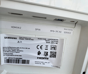 Монитор Samsung C34F791WQU (2 фото из 2)