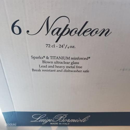 Бокалы для вина NAPOLEON 6шт, новые в коробке (фото #3)
