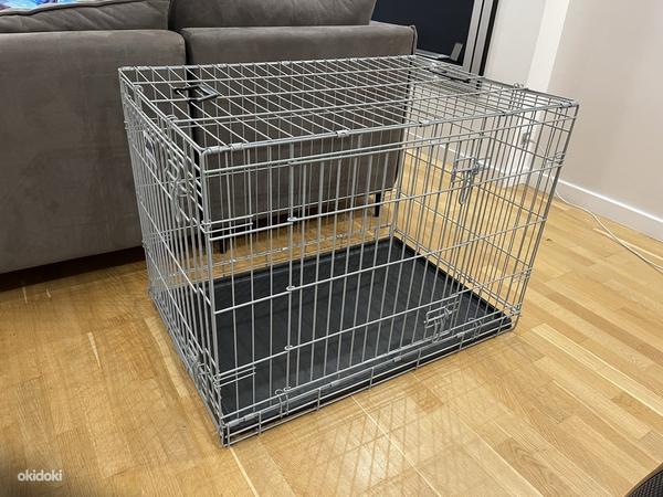 Savic Dog Residence клетка для собак из оцинкованного металла (фото #1)
