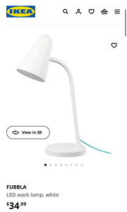 IKEA laualamp FUBBLA (5 foto / 9)