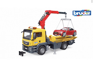 BRUDER MAN TGS pukseerimisauto (evakuator) 1:16 (7 foto / 8)