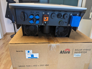 Гибридный инвертор Afore AF6K-SLP 6kW 48V + счетчик Chint (3 фото из 4)