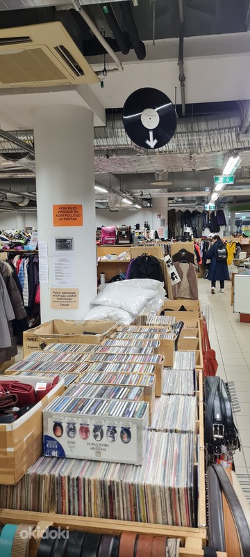 Magistrali Kirbukas vinüülplaatide müük - vinyl records sale - Tallinn, Vinüülplaadid – okidoki