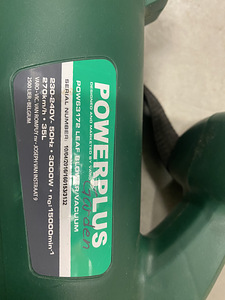 Elektriline lehepuhur Powerplus 3000 (2 foto / 2)