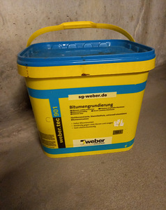 10L Weber bituumen aluskrunt primer hüdroisolatsioon (2 foto / 3)