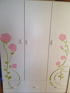 Lastetoa mööbel / Tüdrukute mööbel / voodi 120x200 / Meblik (1 foto / 5)