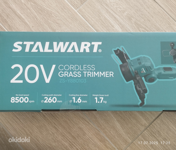 Trimmer+puhur+aku+laadija. Komplekt. Uus.