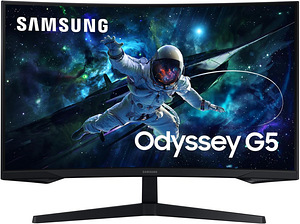 Monitor Samsung G55 WQHD Gaming Monitor With 1000R Curved Sc