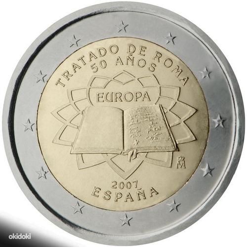 2 евро Испания 2007 UNC (фото #1)