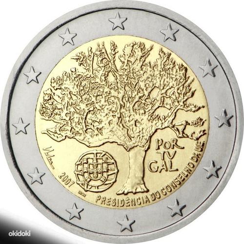 2 евро Португалия 2007 UNC (фото #1)