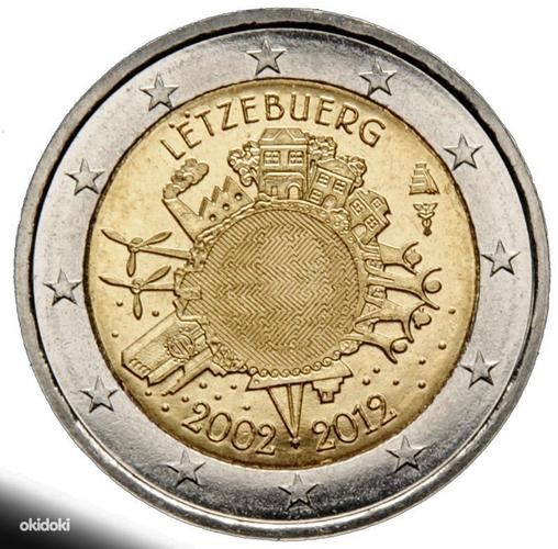 2 евро Люксембург 2012 UNC (фото #1)