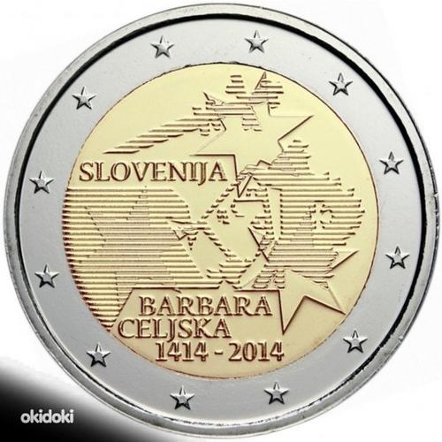 2 евро Словения 2014 UNC (фото #1)