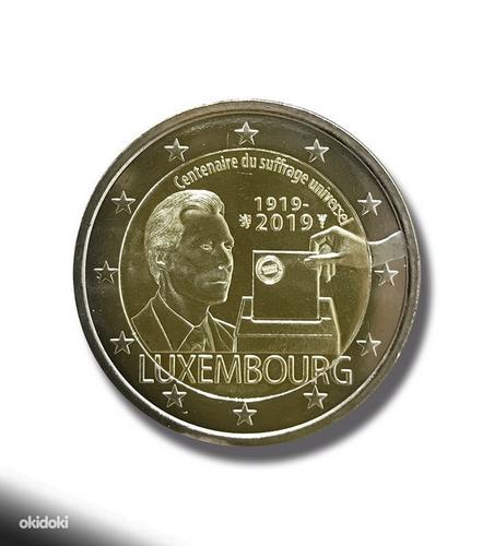 2 евро Люксембург 2019 UNC (фото #1)