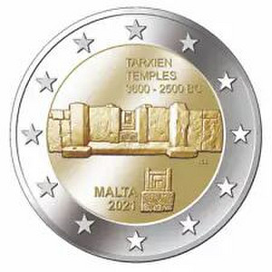 2 евро Мальта 2021 UNC
