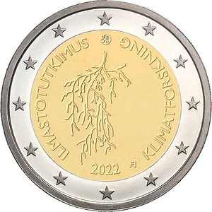2 eurot Soome 2022 UNC