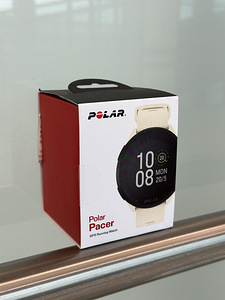 Polar Pacer GPS-spordikell, valge, uus ja kohe saadaval